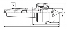 Центр токарный вращающийся Bison-Bial для тяжелых работ типа HeAVy-DuTy 8811 (С конусом Морзе, DIN 228)