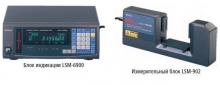 Комплект измерительного блока и блока индикации лазерного микрометра LSM-6900 и LSM-902 Mitutoyo