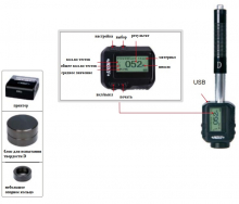 Портативный твердомер по Либу INSIZE  ISH-SPHD